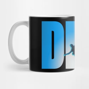 Scuba diving t-shirt designs Mug